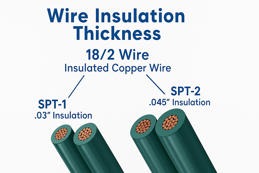 Comparison of different outdoor light cords